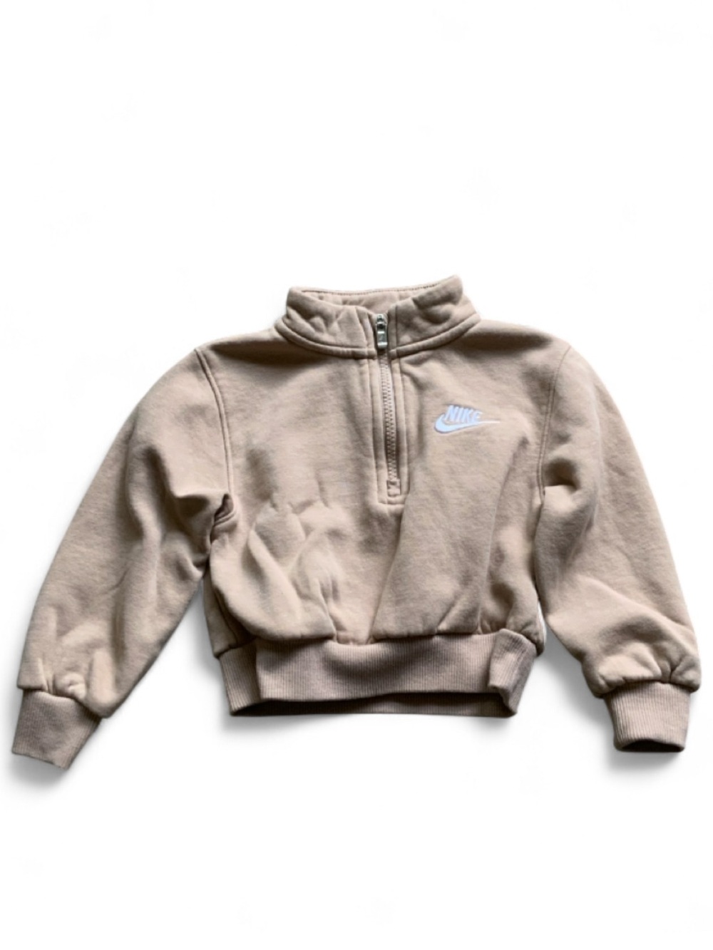 Nike Active Pull Over Sweatshirt Girls 1-2yrs Beige